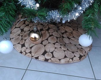 Décoration de Noël fait main,Cache pour sapin, Pied pour sapin de Noël,Décoration pour pied de sapin,Déco de noël , Jupe de sapin